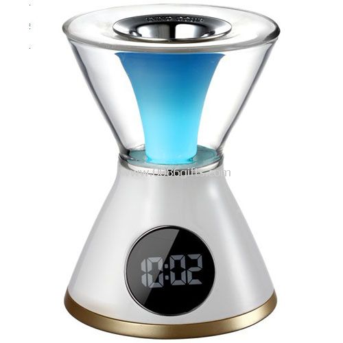 Aroma heater with clock
