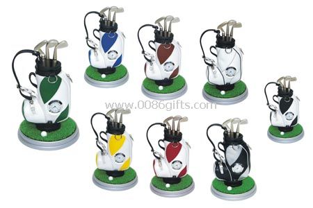 Golf gift pen holder