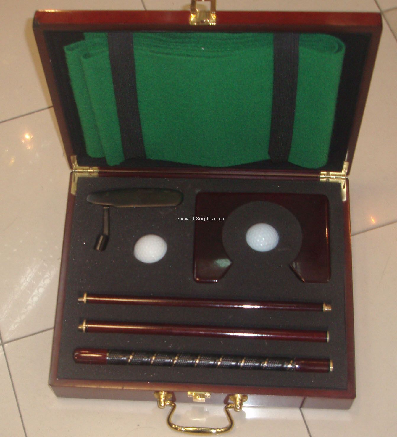 Wooden Golf putter set