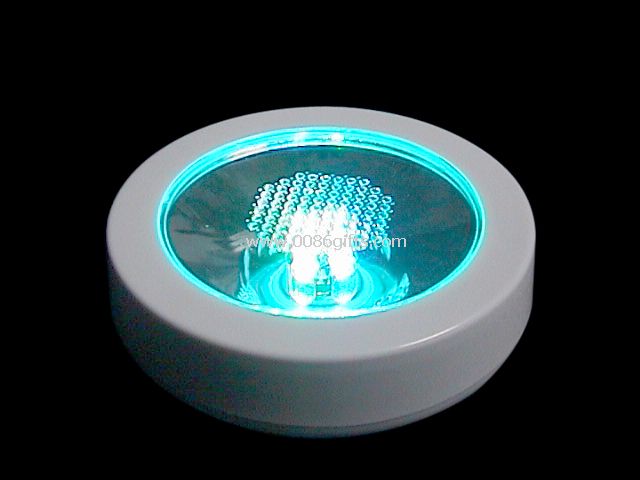 multi-színes led poháralátét