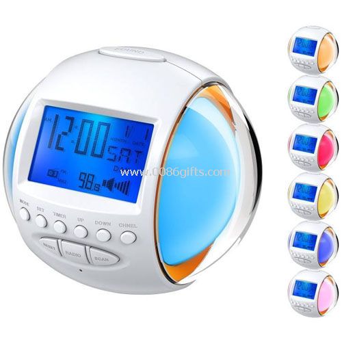 Nature Sound Clock with Digital Radio