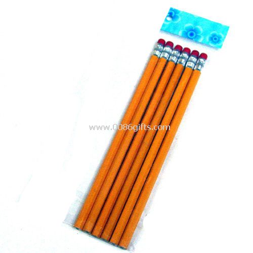 Yellow HB pencil