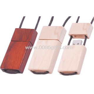 disc lemn usb cu curea