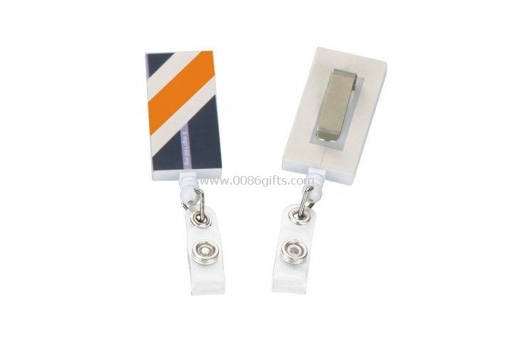 Retractable ID Badge Reels for promotion and advertising