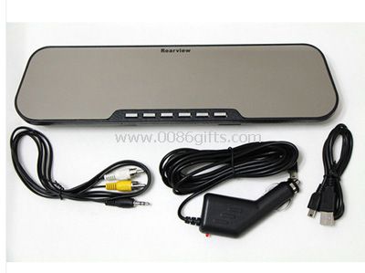 LCD samochodu kamery Rejestrator pojazdu lusterko wsteczne DVR wideo dash cam samochodu blackbox G-sensor