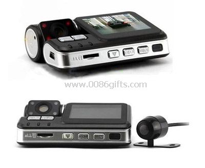 HD 720P kahtalainen linssi Dashboard auton ajoneuvon kamera Video Recorder DVR