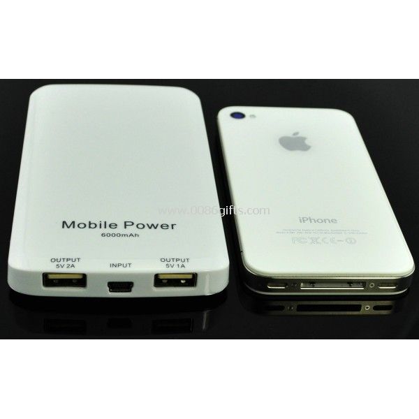6000mAh OLED display Power Bank