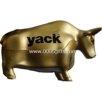 Bull shape stress ball