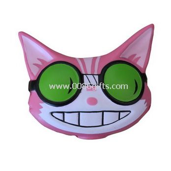 Cathead shape stress ball