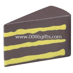 Cake shape stress ball