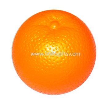Orange shape stress ball