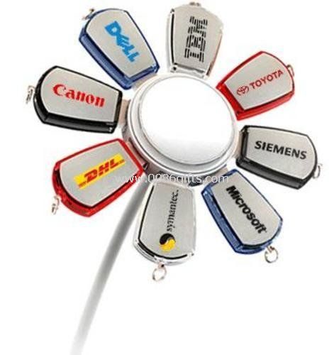 Impresión de la insignia de aluminio USB Flash Drive