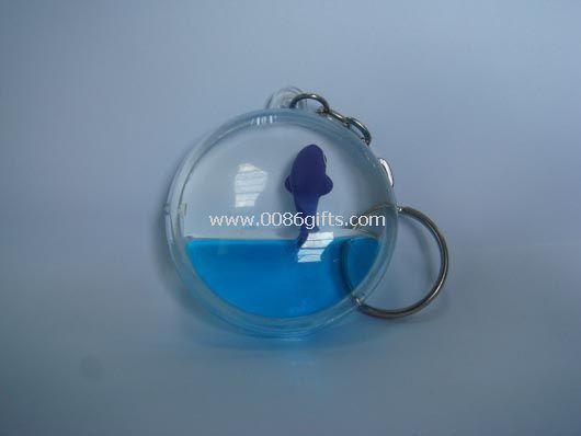 Liquid keychain