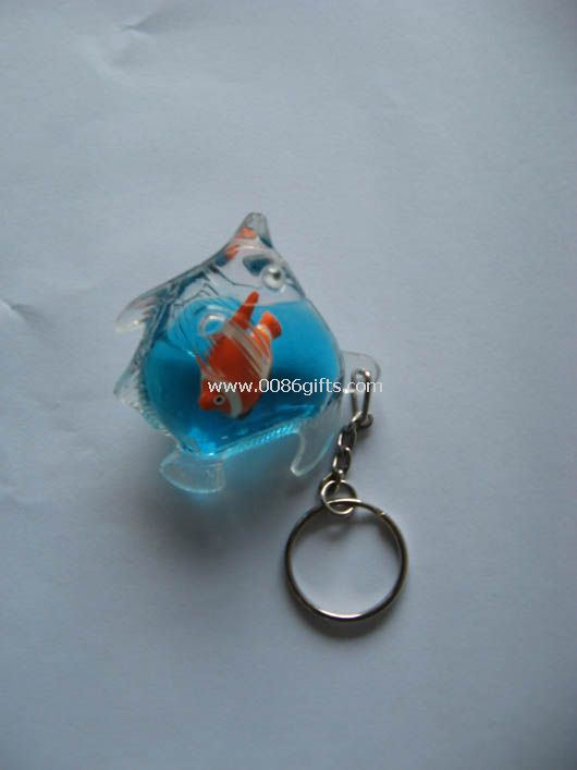 Liquid Fish keychain