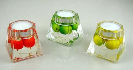 Liquid candle holder