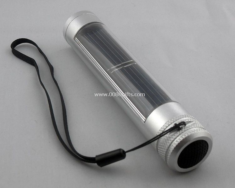 Solar Flashlight with Lanyard