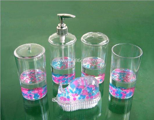 Liquid bath set with floater