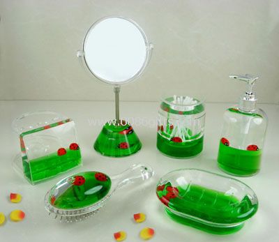 Liquid bathroom set