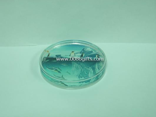 Liquid image coaster