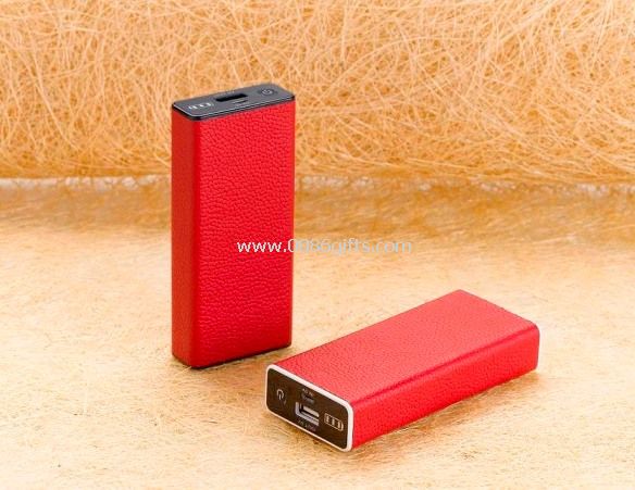 PU case 5000mAH Power Bank