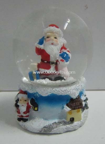 Christmas snow globe