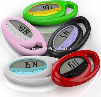 Pedometer with Clock