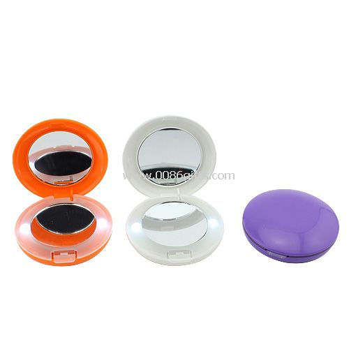 Round LED mirror