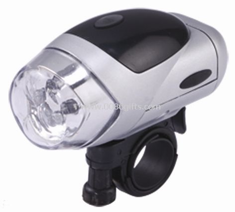 4 super white LED bicycle light