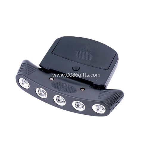 5 LED cap light
