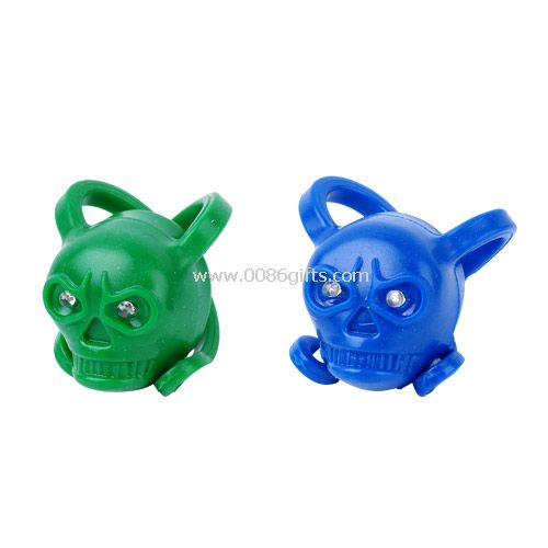 Skull safety rear light