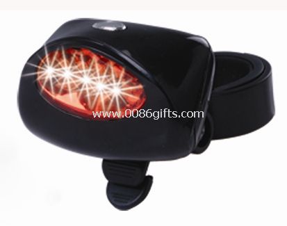 5 super bright red LED Bike Lamp