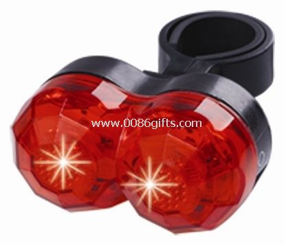 2 super bright red LED Bike Rear Light