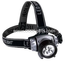 3 pcs straw hat LED and 2 RED LED HEAD LIGHT