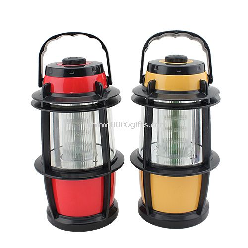 Oak barrel shaped camping light