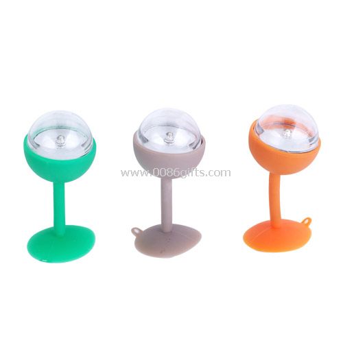 Romantic LED night light with sucker