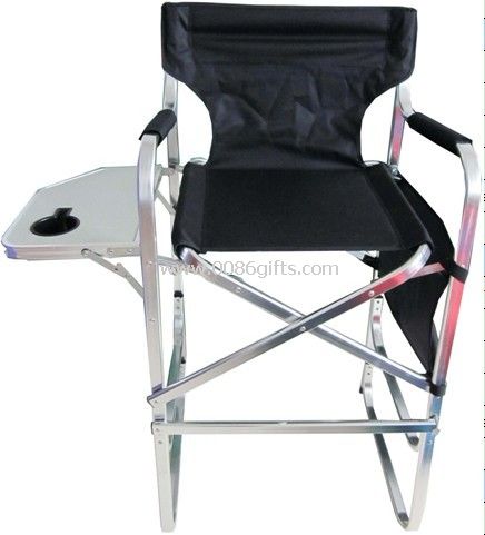 Director chair with tea table
