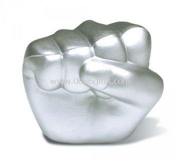 Fist shape stress ball