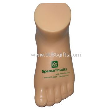 Foot shape stress ball