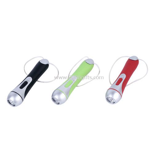 Plastic flashlight