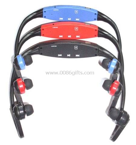 HANDSFREE WIRELESS HEADSET HEADPHONE WMA MP3 Music Player