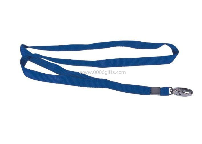 office, school zinc hook blank Flat ID Card Holder Lanyard