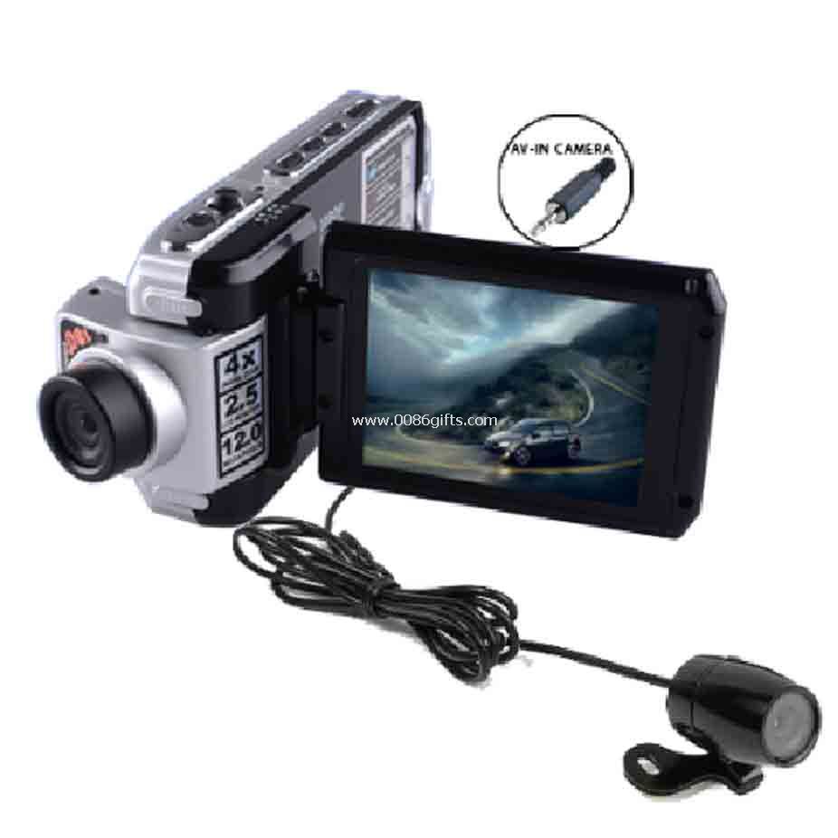 Dual Camera bil DVR