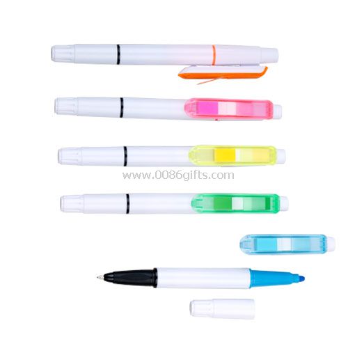 Highlighter & ball pen
