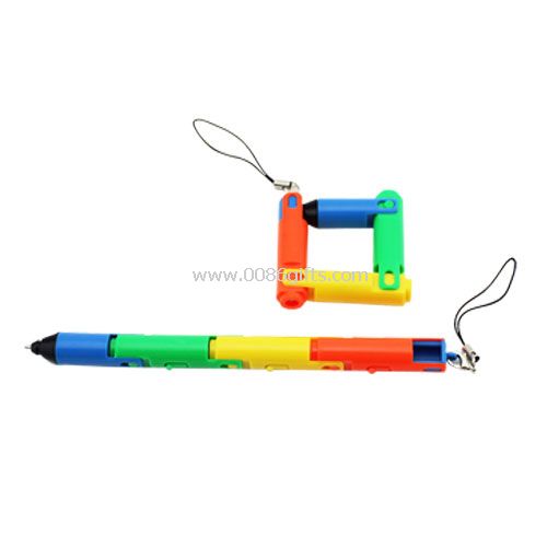 Foldable LED ballpen