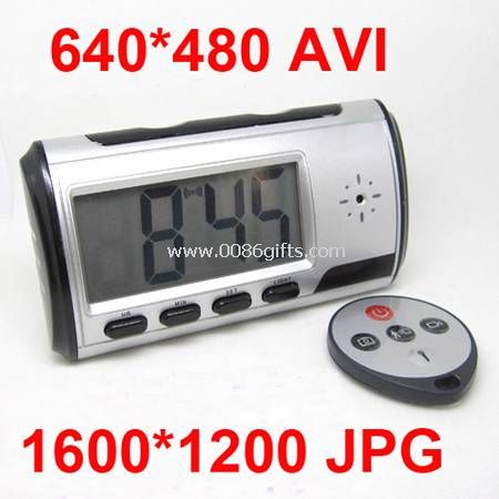 Desk Clock DVR Camera