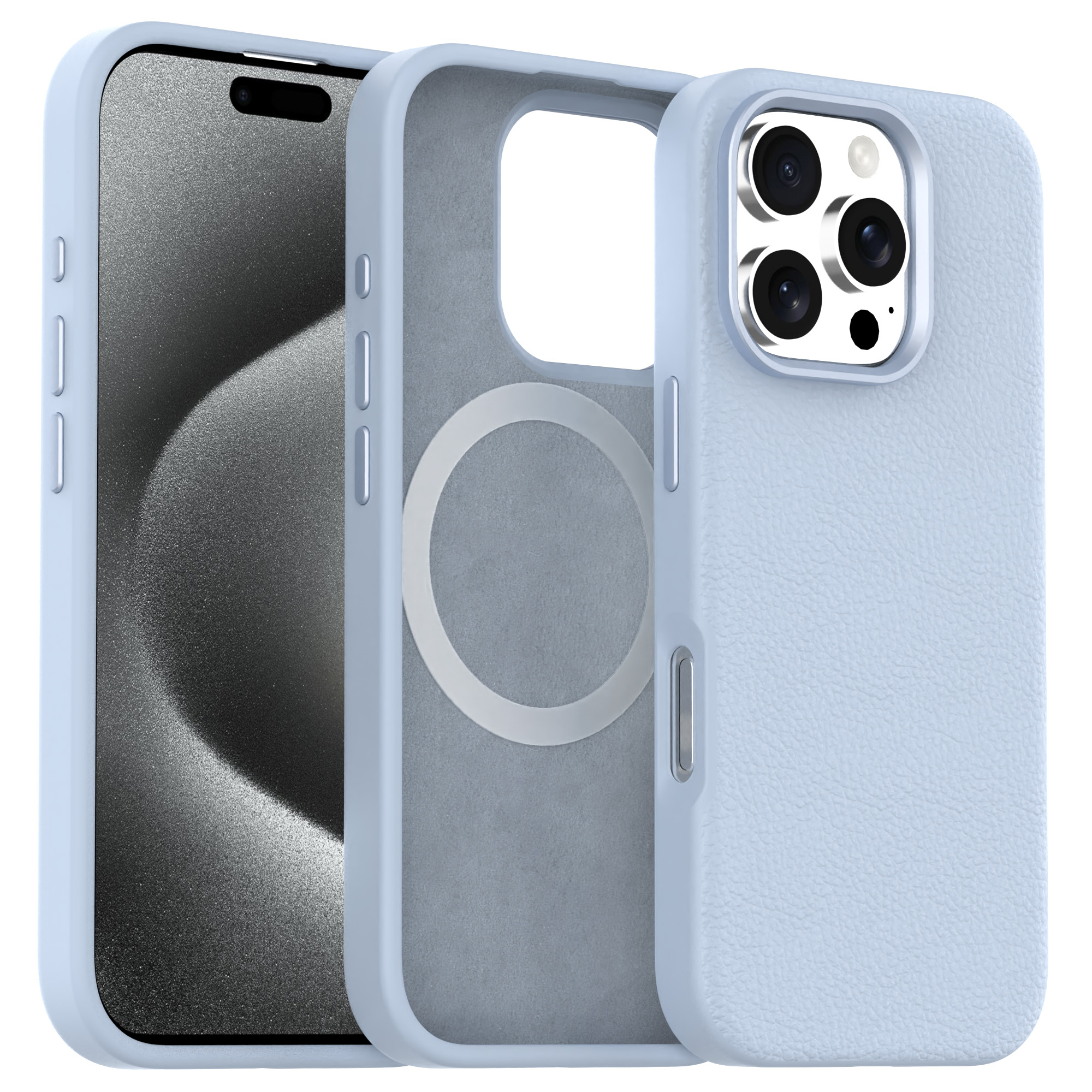 Pouzdro na telefon z PU kůže s MagSafe