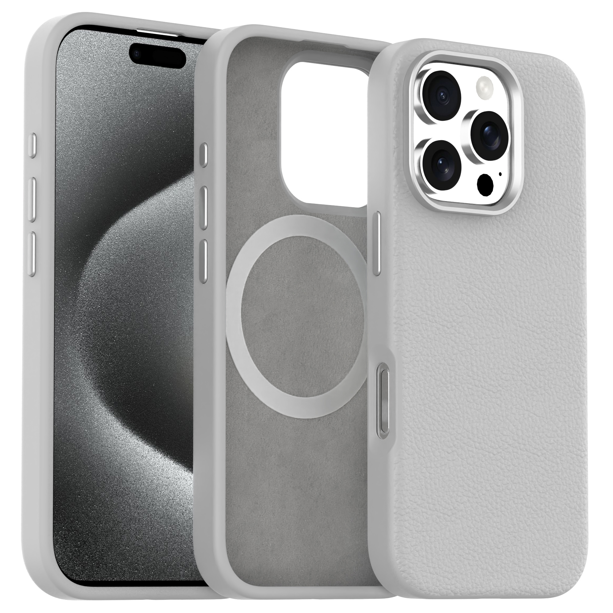 Pouzdro na telefon z PU kůže s MagSafe