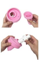 Silicone Tumbler Adapter Lid and Straw Cap