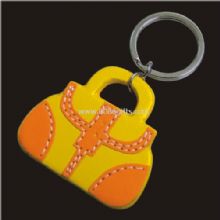 Bag Shape Leather Keychain images