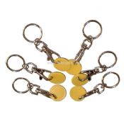 Vozík mince Keychain images